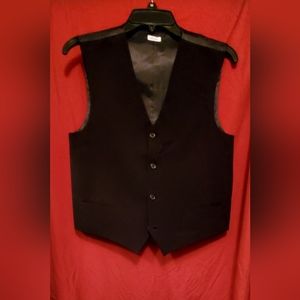 Calvin Klein black formal vest